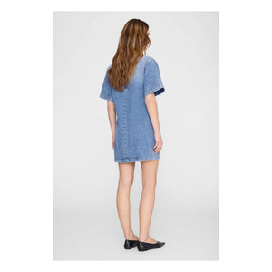 Anine Bing - Tulah Dress | Washed Blue