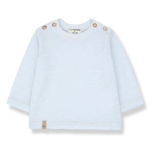 1+ in the family - Andros Chiné T-Shirt | Hellblau