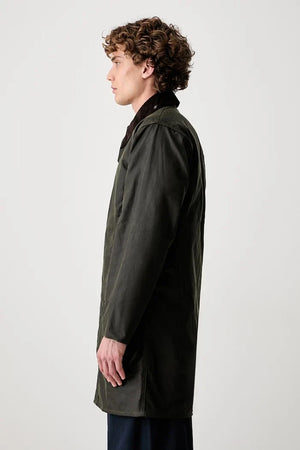 Barbour uzun erkek pamuk ceket