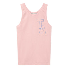 True Artist - Ribbed strap top N°20 | Pale Pink