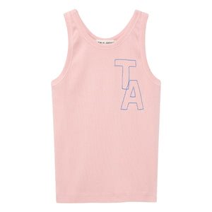 True Artist - Ribbed strap top N°20 | Pale Pink