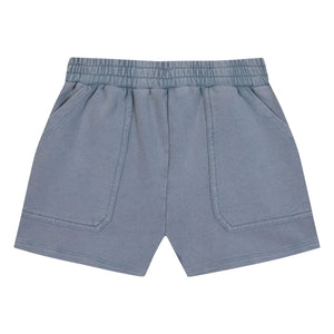 Bonton - Lolo Garm Star Pocket-Detail Shorts | Gray Blue