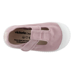 Victoria - Scratch Sneakers Sandalia Tira Kanvas | Toz Pembesi