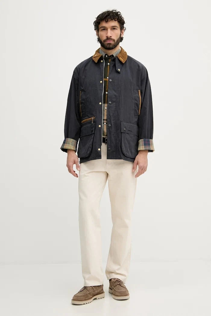 Barbour pamuklu erkek geçiş ceketi Bedale