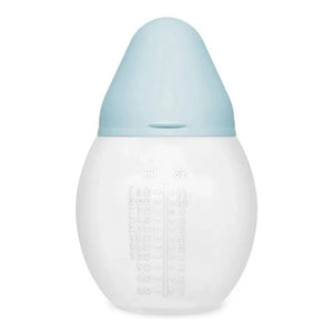Elhée - Tıbbi silikon biberon ve fizyolojik emzik | Açık mavi