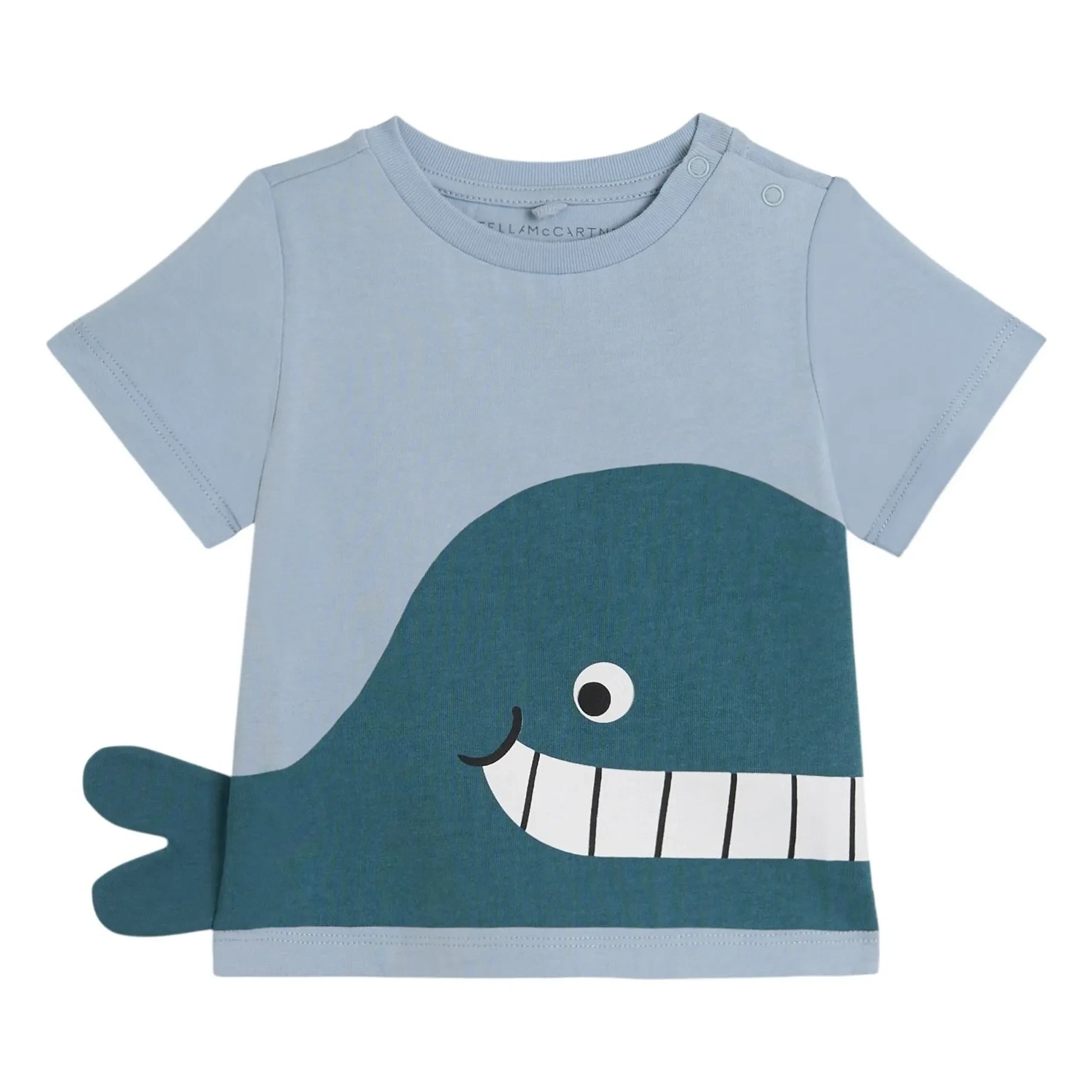 Stella McCartney Kids - Whale Detay Tişört | Mavi