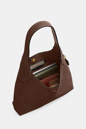 Coach Kadın Süet Brooklyn Shoulder Bag 28