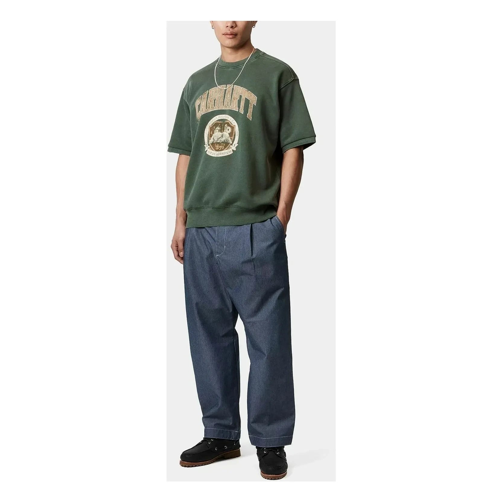 Carhartt WIP - Sweat Library | Dunkelgrün
