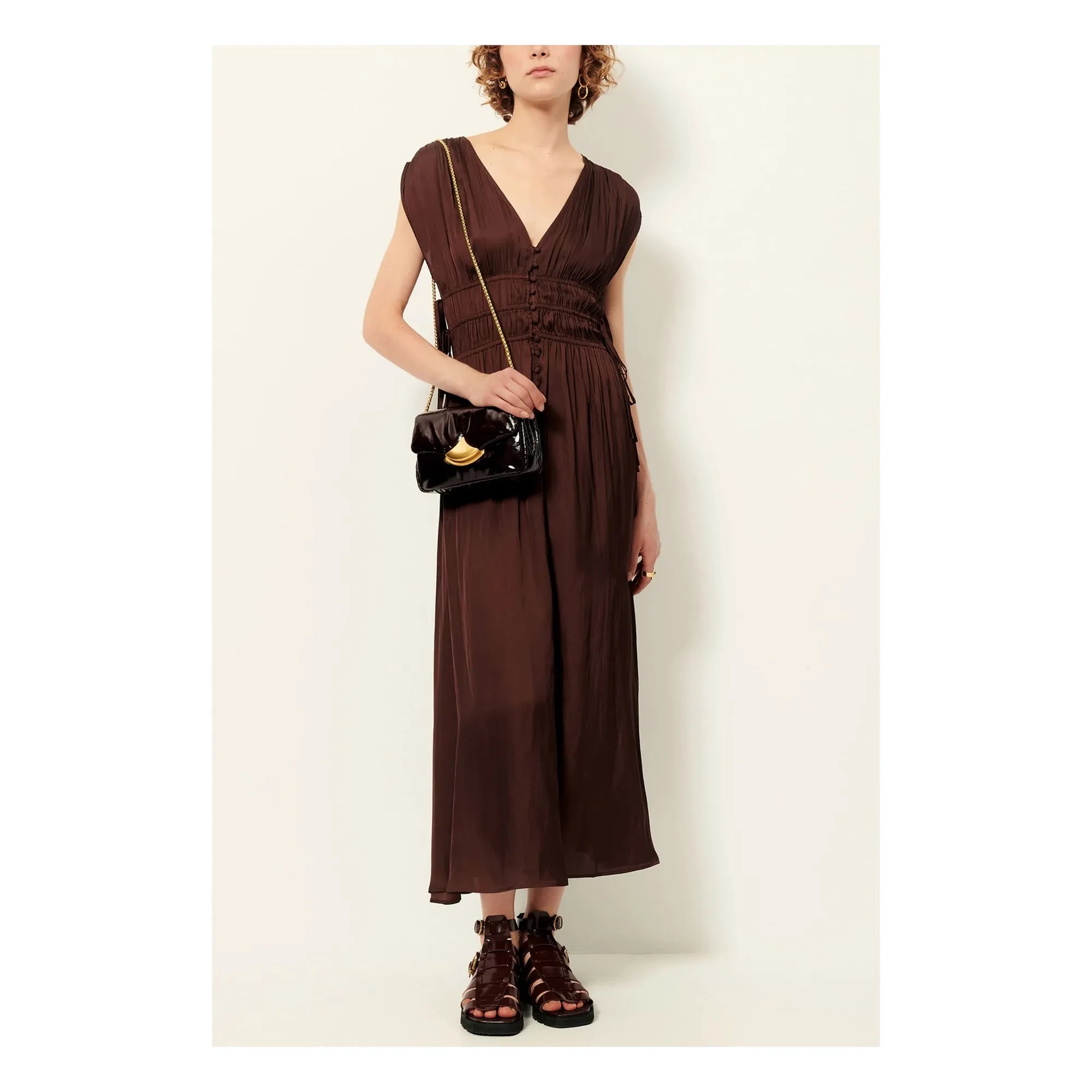 Sessùn - Prezianni Kleid | Braun
