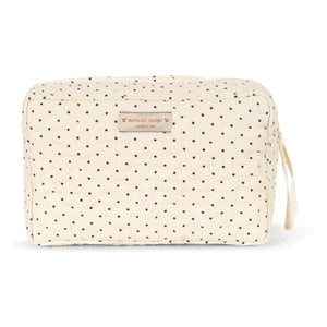 Konges Sløjd - Large Estate Dot Makeup Bag | White