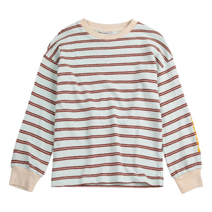 Bobo Choses - Striped T-Shirt | Light Blue
