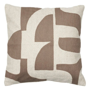 Broste Copenhagen - Mundo yastık kılıfı | Frosted brown