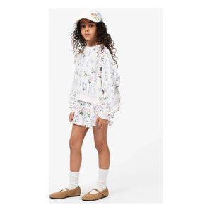 Molo - Mabel Fleuri organik pamuk sweatshirt | Ecru