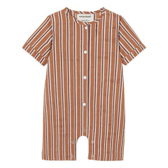 Apaches - Çizgili Pimo Pijama | Kahverengi
