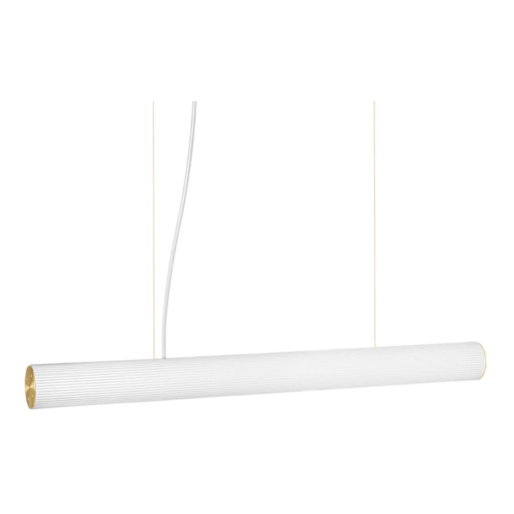 Ferm Living - Deckenleuchte Vuelta Opaline Glas | Gold