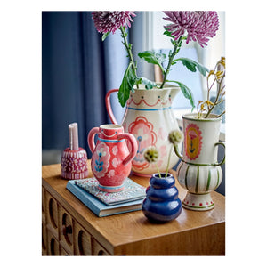 Bloomingville - Stoneware sürahi Odina | Pudra pembesi