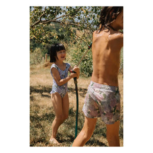 Studio Bohème - Ballerina Swimsuit Flowers Recycled Fibres | Lilac