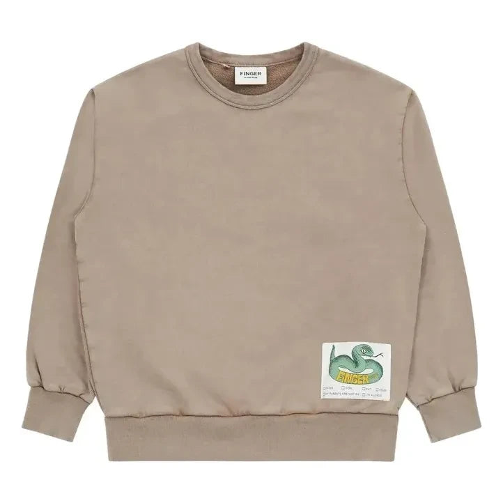 Finger in the nose - Blow Bio-Baumwolle Sweatshirt | Vision Braun