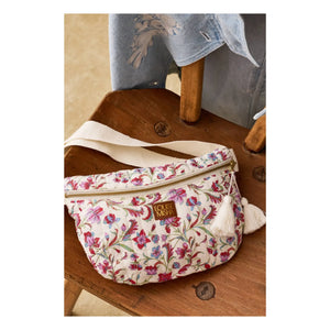 Louise Misha - Gürteltasche Gaby Baumwolle | Weiß