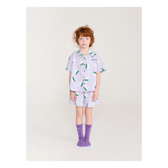 Bobo Choses - Organic Cotton Mouse T-Shirt and Shorts Set | Purple