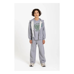 Finger in the nose - Harlan Organik Pamuk Sweatshirt | Gri melanj