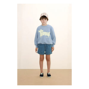 Tinycottons - Sweatshirt Tiny Coton Bio | Grau meliert