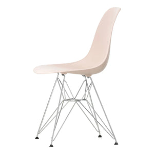 Vitra - DSR Plastik sandalye - krom çerçeve - Charles & Ray Eames | Yumuşak pembe