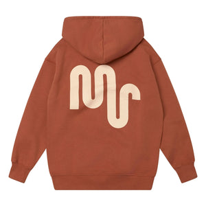 Main Story - Logo Kapüşonlu Sweatshirt | Kırmızı