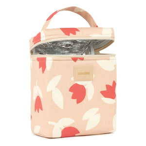 Nobodinoz - Insulated Lunch Bag Hyde Park Tulip | Red
