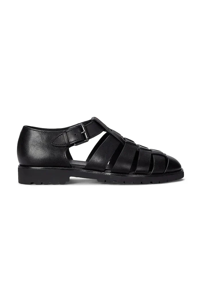 Polo Ralph Lauren Erkek Deri Sandalet Finn Lug