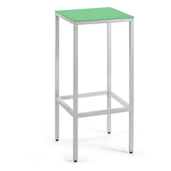 Valerie Objects - Bar sandalyesi 75 cm Alu, Muller Van Severen | Yeşil