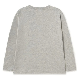 Tinycottons - Organic Cotton Dog T-Shirt | Heather Grey