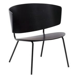 Ferm Living - Herman Wooden and Metal Chair | Black