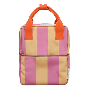 Sticky Lemon - Small Striped Backpack | Powder pink