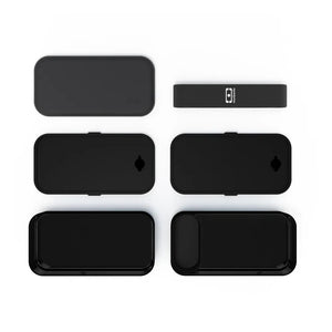 Monbento - MB Original Bento, 2 Airtight Compartments | Black