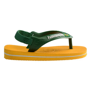 Havaianas – Zehentrenner Baby Brasil Logo | Gelb