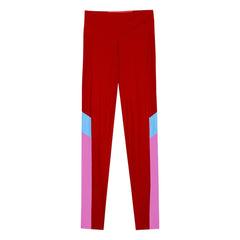 Bobo Choses - Cotton Ribbed Leggings | Red