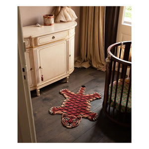 Doing Goods - Tula Wise Wollteppich Tiger | Rot