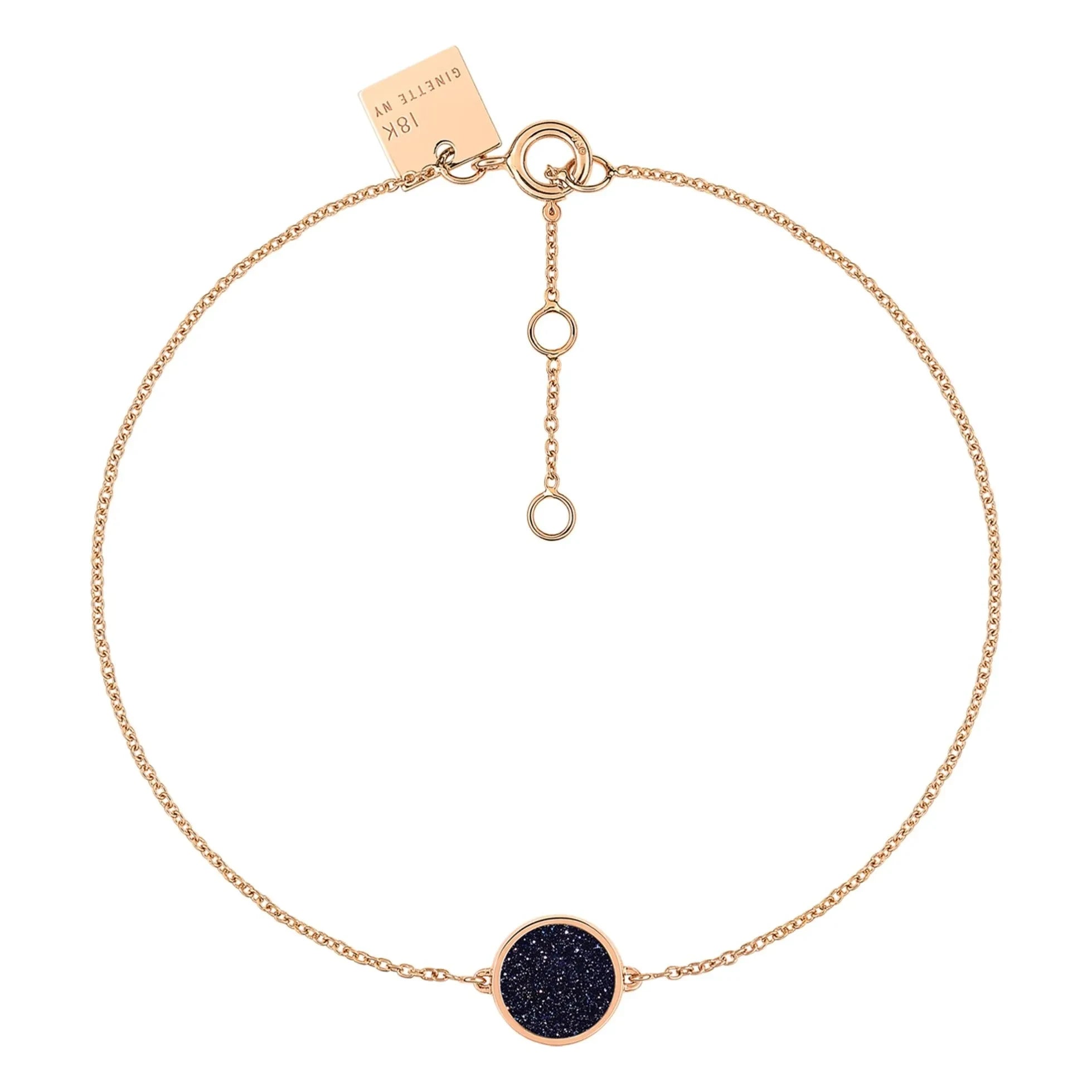 Ginette NY - Disc Mini Ever Bracelet | Blue Sandstone