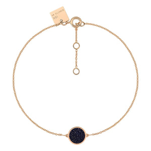 Ginette NY - Disc Mini Ever Armband | Blauer Sandstein