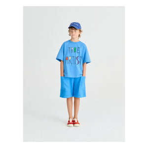 True Artist - N°5 T-Shirt aus Bio-Baumwolle | Königsblau