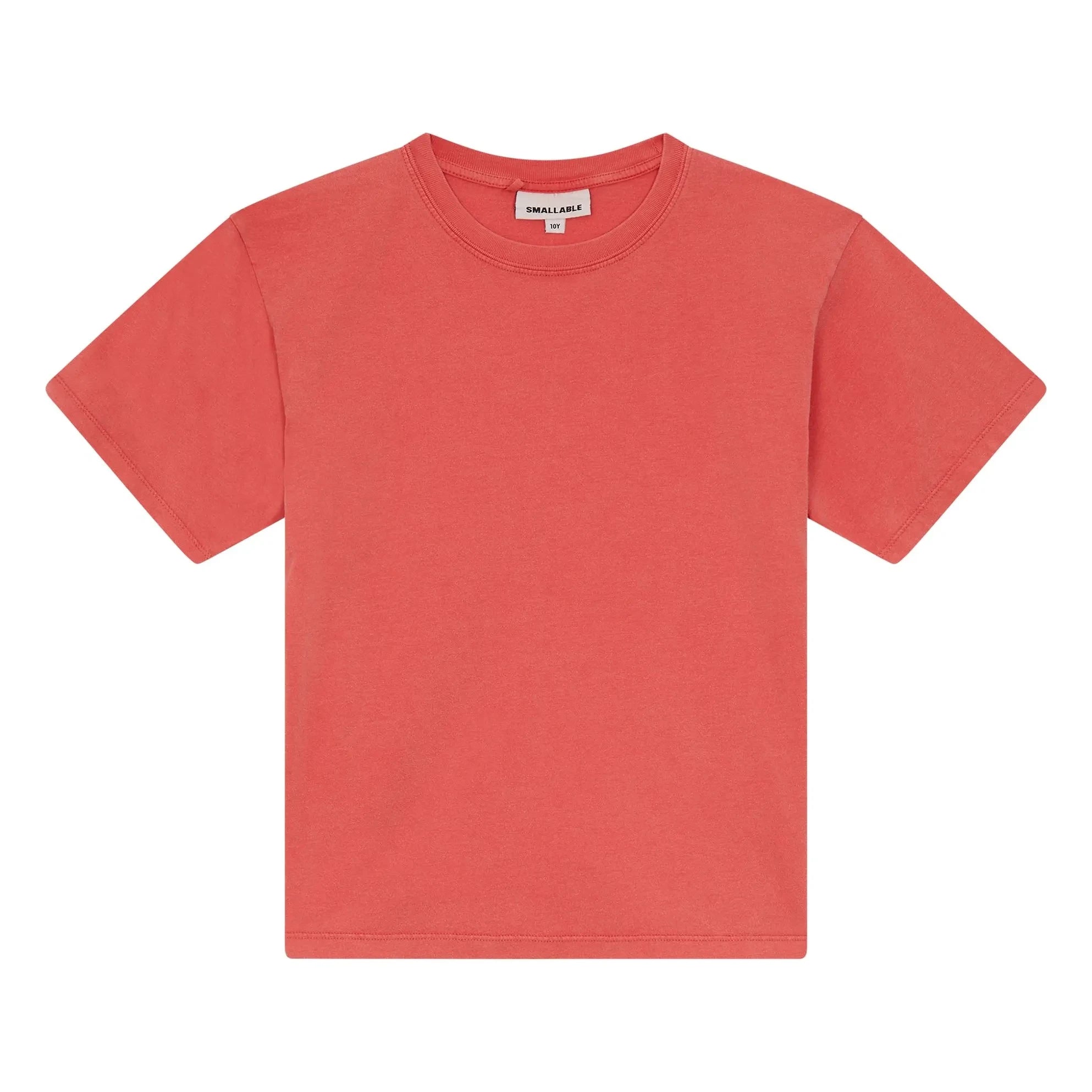 Smallable Kid - Nils Organic Cotton T-Shirt | Dark Red