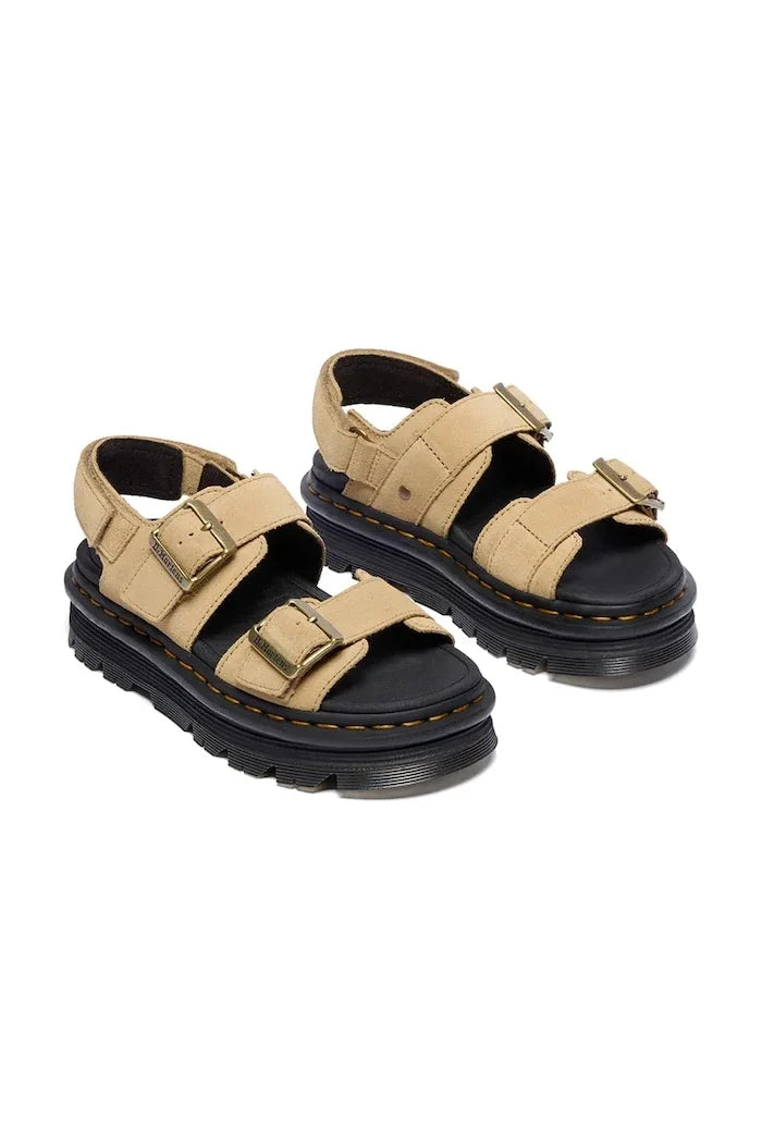 Dr. Martens Kadın Süet Platform Sandalet ZebZag Sandal