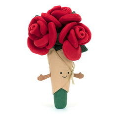 Jellycat - Plush Rose Bouquet | Red