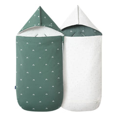 Les Petites Billes – Beidseitiges Ganzjahres-Babynest | Grün
