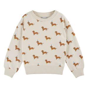 Emile et Ida - Sweat Dogs Organic Cotton | Ecru