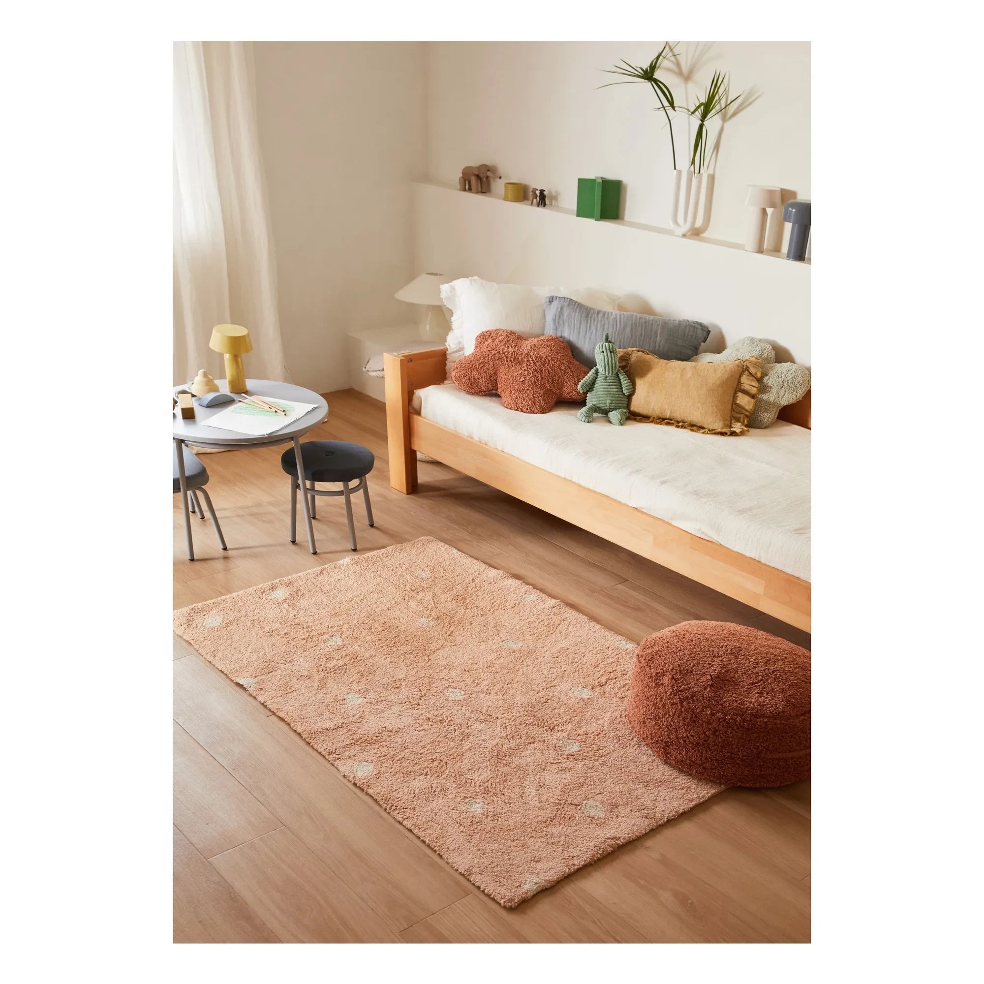 Lorena Canals - Pink Dot Rug