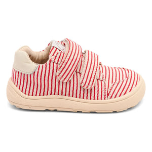 bisgaard - Striped Scratched Sneakers | Red