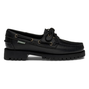 Sebago - Ranger Waxy Mokassins | Schwarz