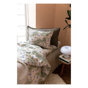 garbo&friends - Plumbago Organic Cotton Duvet Cover Set | Blue